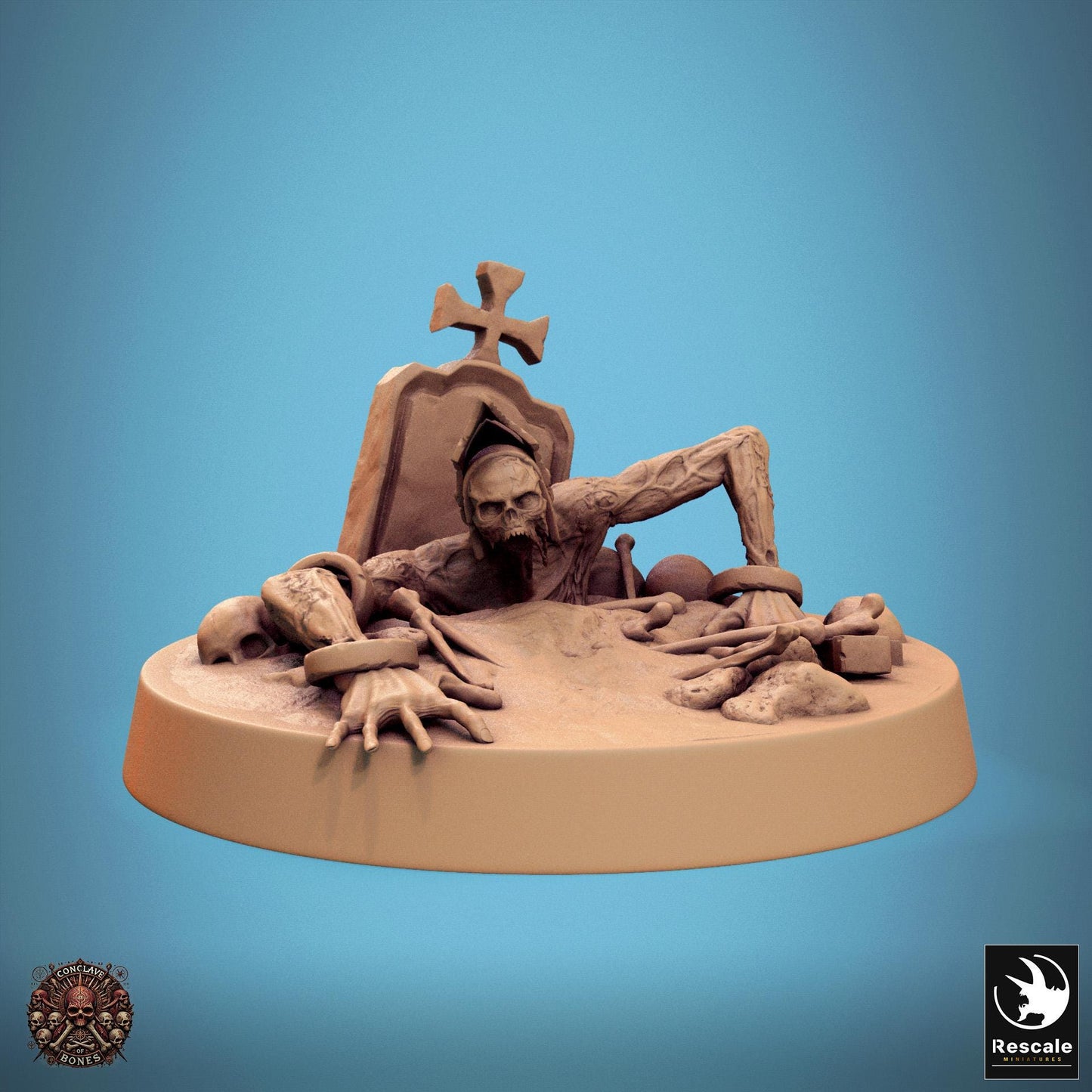 Zombies, Pack 3, Lord of the Print | Dungeons and Dragons | Pathfinder | Table Top RPG | 3D Printed Model