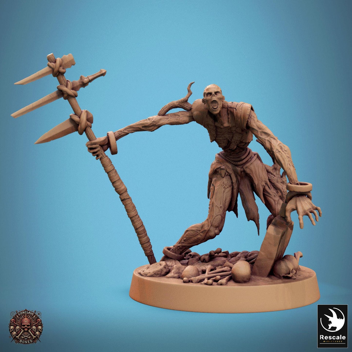 Zombies, Pack 3, Lord of the Print | Dungeons and Dragons | Pathfinder | Table Top RPG | 3D Printed Model