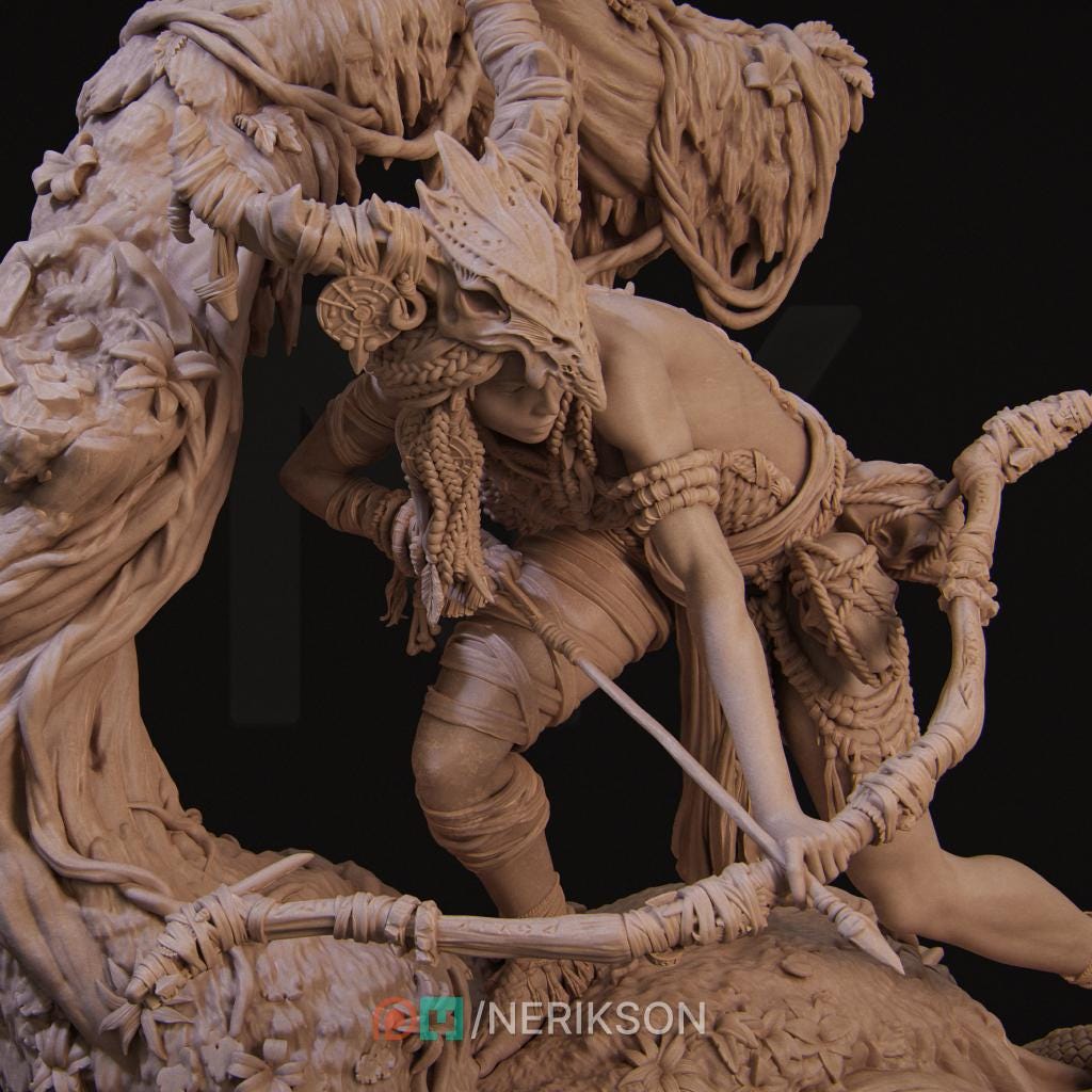 Maebh, Standalone, Powerful NPC, Ernest Nemirovsky | Dungeons and Dragons | Pathfinder | Table Top RPG | 3D Printed Model