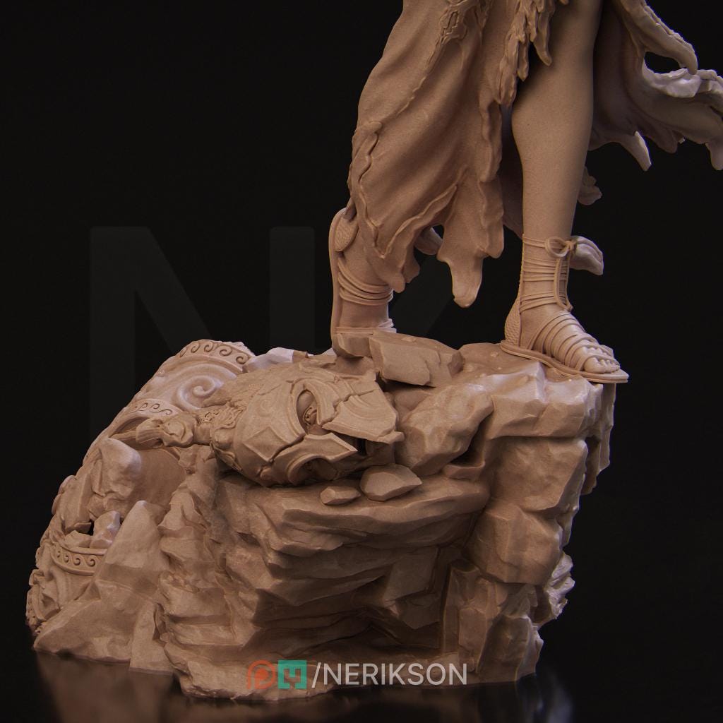 Medusa, Standalone, Powerful NPC, Ernest Nemirovsky | Dungeons and Dragons | Pathfinder | Table Top RPG | 3D Printed Model