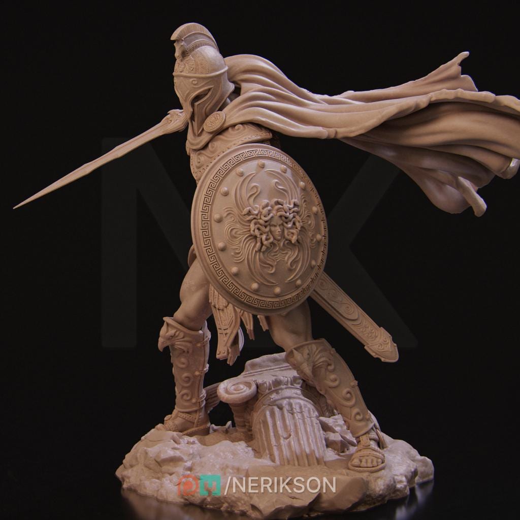 Perseus, Standalone, Powerful NPC, Ernest Nemirovsky | Dungeons and Dragons | Pathfinder | Table Top RPG | 3D Printed Model