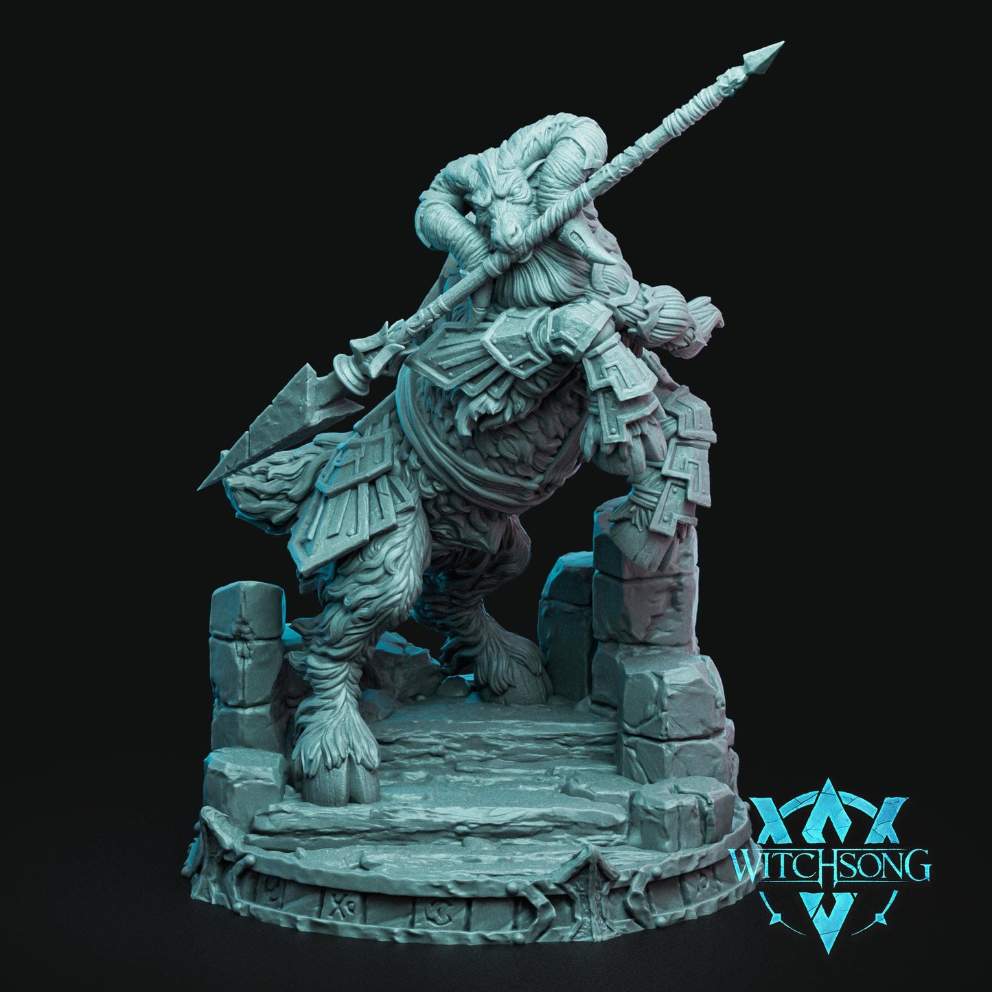 Karthop, Bust Option, Witchsong Miniatures | Dungeons and Dragons | Pathfinder | Table Top RPG | 3D Printed Model