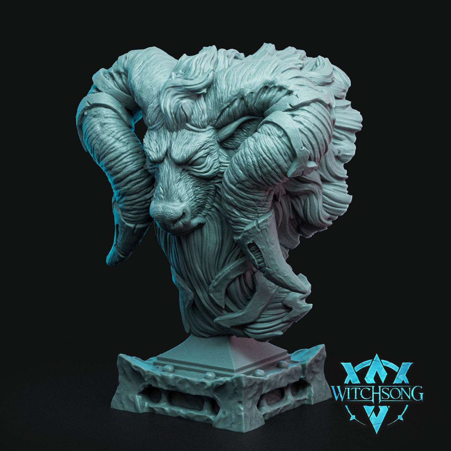 Karthop, Bust Option, Witchsong Miniatures | Dungeons and Dragons | Pathfinder | Table Top RPG | 3D Printed Model
