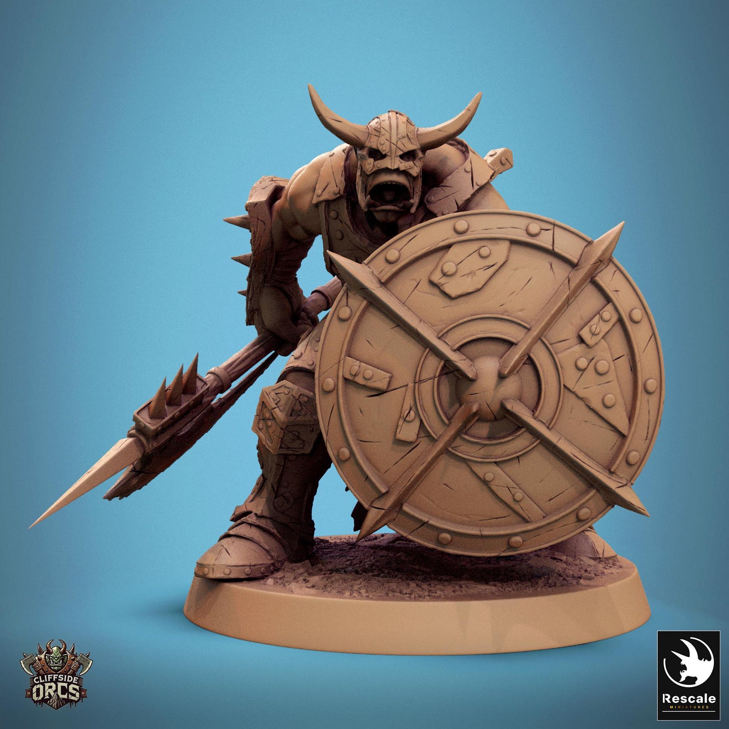 Orc Soldiers, Pack 1, Lord of the Print | Dungeons and Dragons | Pathfinder | Table Top RPG | 3D Printed Model