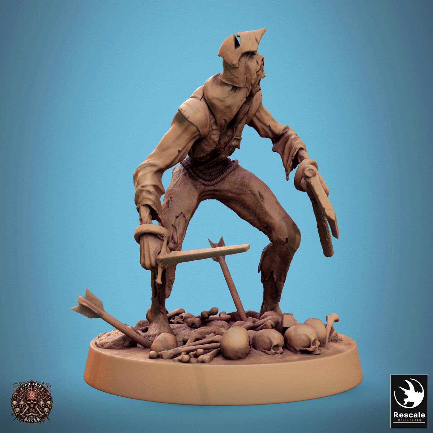 Zombies, Pack 4, Lord of the Print | Dungeons and Dragons | Pathfinder | Table Top RPG | 3D Printed Model