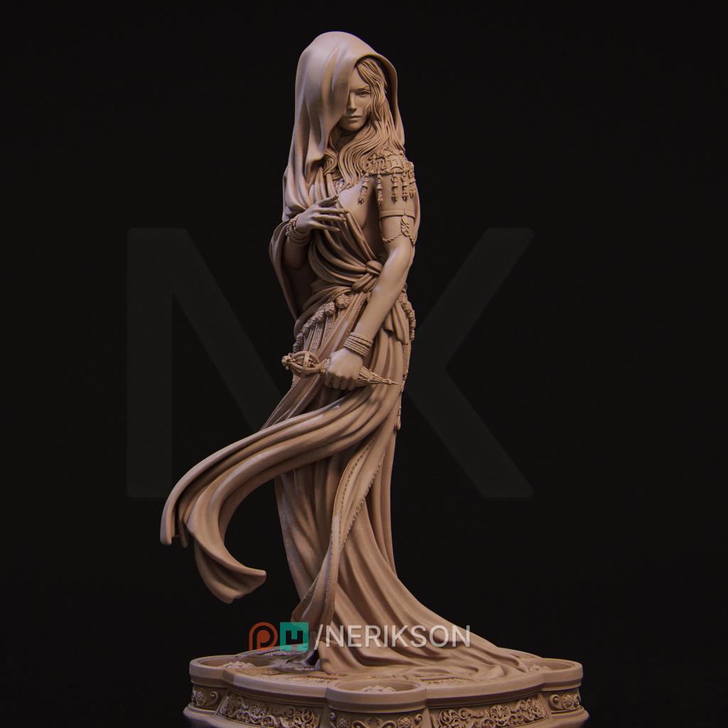 Klotho, Powerful NPC, Ernest Nemirovsky | Dungeons and Dragons | Pathfinder | Table Top RPG | 3D Printed Model
