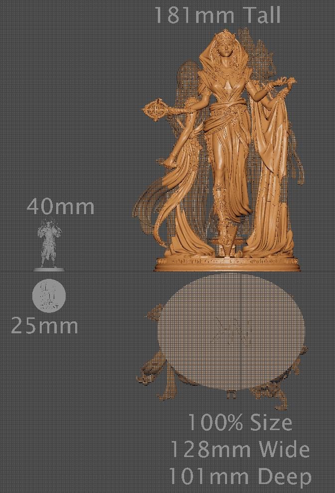 Moirae, Powerful NPC, Ernest Nemirovsky | Dungeons and Dragons | Pathfinder | Table Top RPG | 3D Printed Model