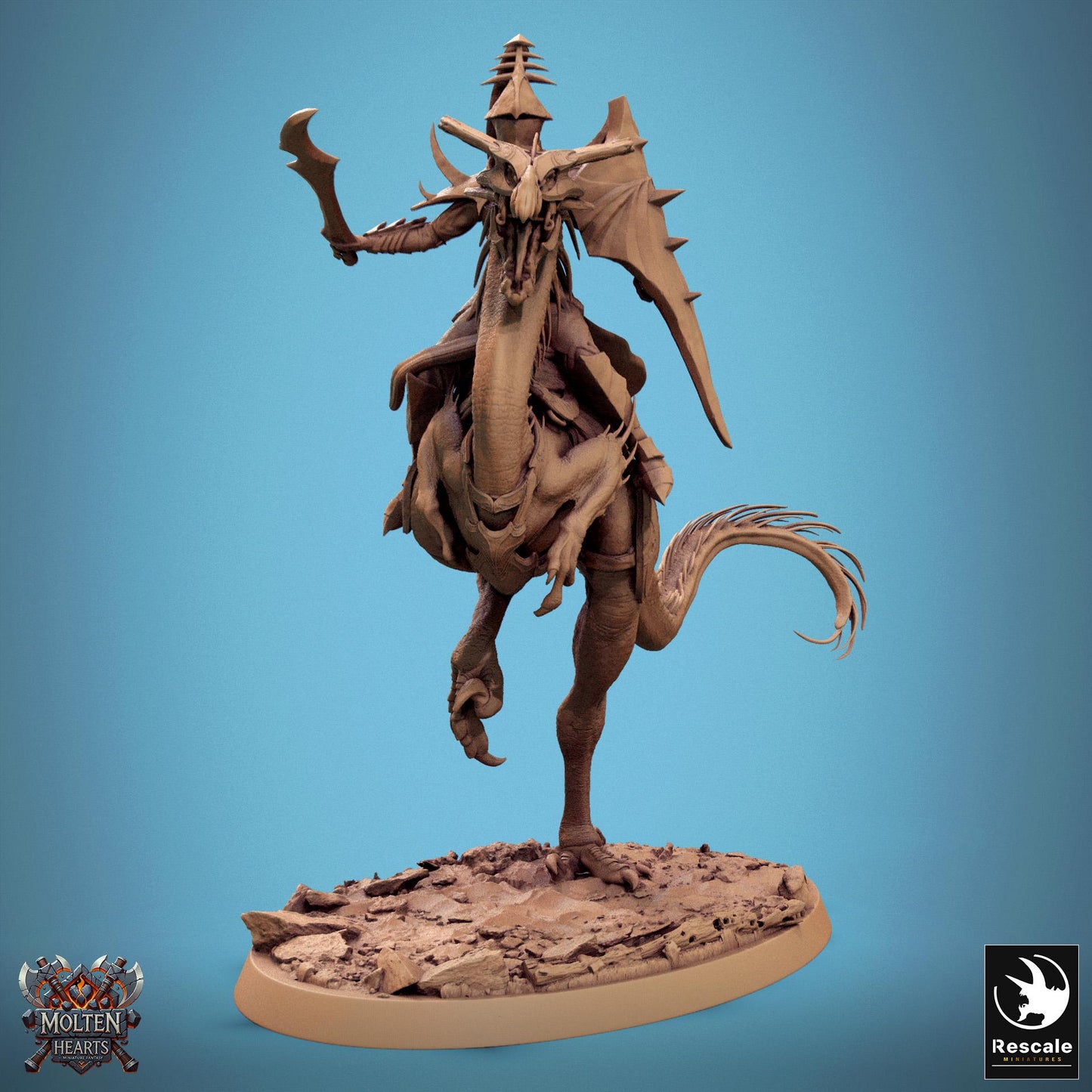 Avispyror Riders, Lord of the Print | Dungeons and Dragons | Pathfinder | Table Top RPG | 3D Printed Model