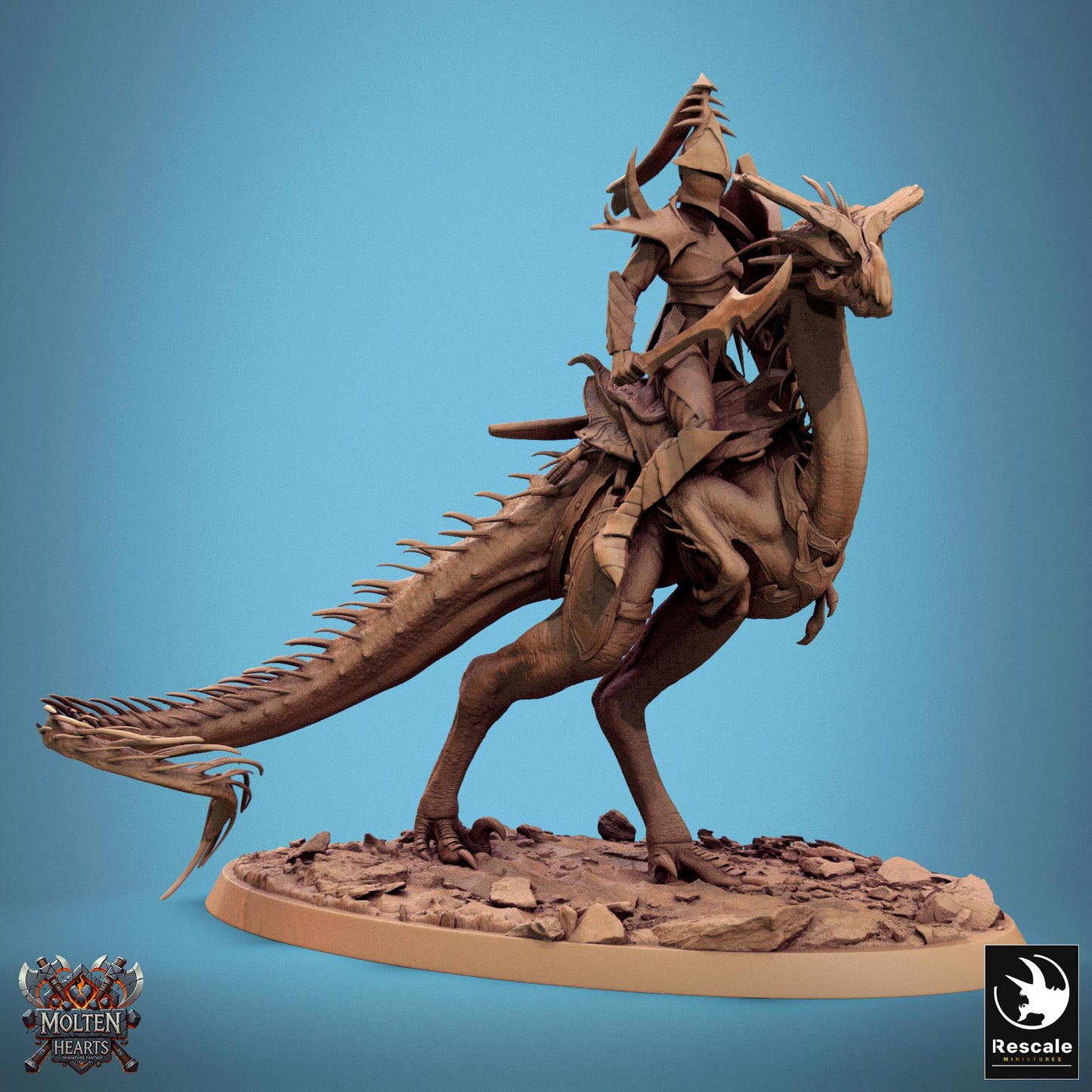 Avispyror Riders, Lord of the Print | Dungeons and Dragons | Pathfinder | Table Top RPG | 3D Printed Model