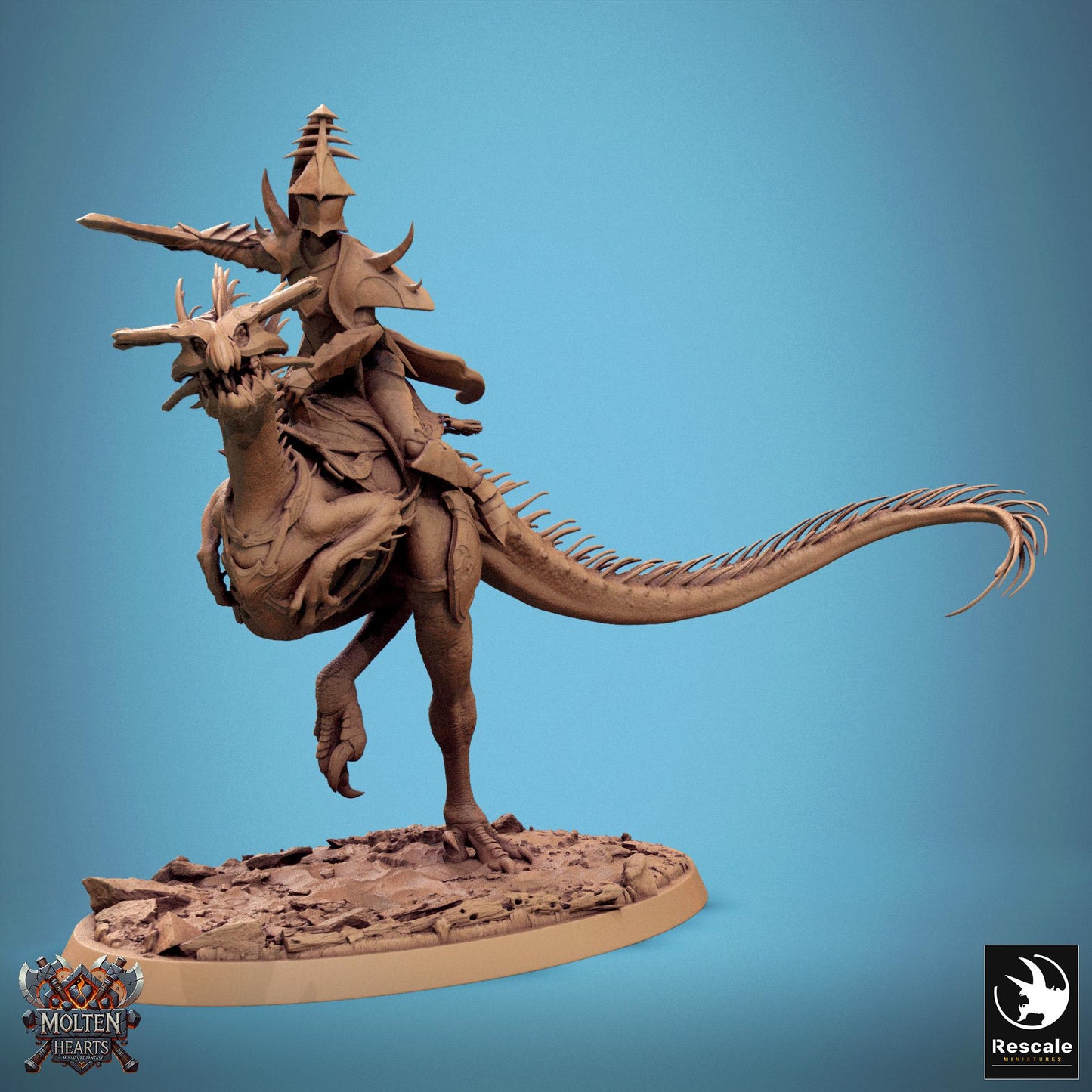 Avispyror Riders, Lord of the Print | Dungeons and Dragons | Pathfinder | Table Top RPG | 3D Printed Model
