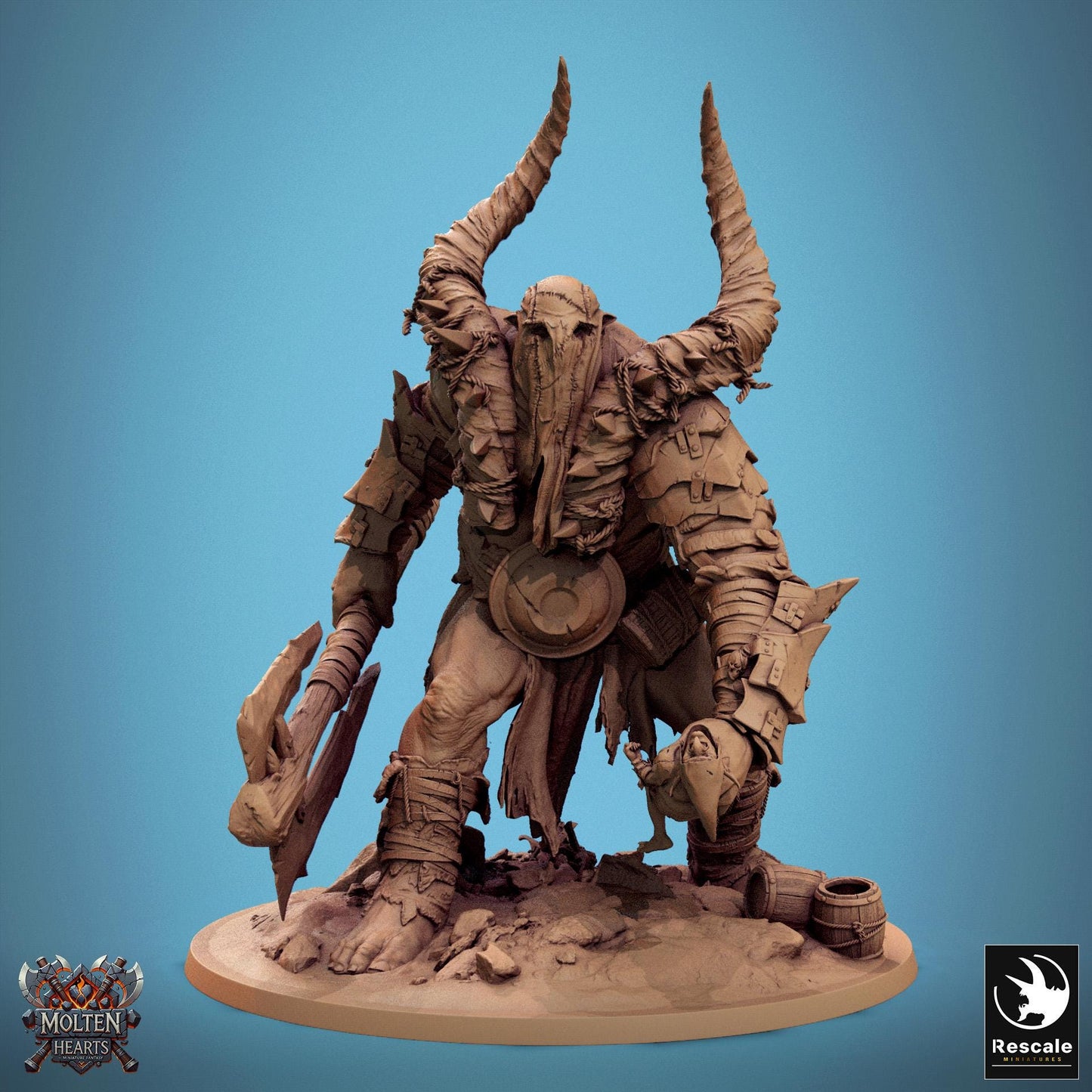 Giant Stone Breakers, Pack 2, Lord of the Print | Dungeons and Dragons | Pathfinder | Table Top RPG | 3D Printed Model