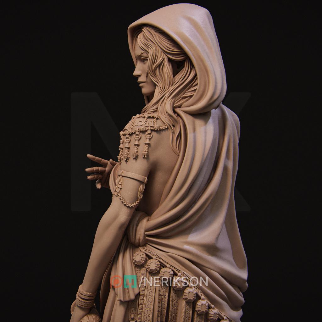 Klotho, Powerful NPC, Ernest Nemirovsky | Dungeons and Dragons | Pathfinder | Table Top RPG | 3D Printed Model