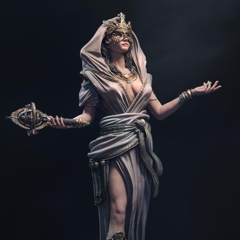 Lakhesis, Powerful NPC, Ernest Nemirovsky | Dungeons and Dragons | Pathfinder | Table Top RPG | 3D Printed Model