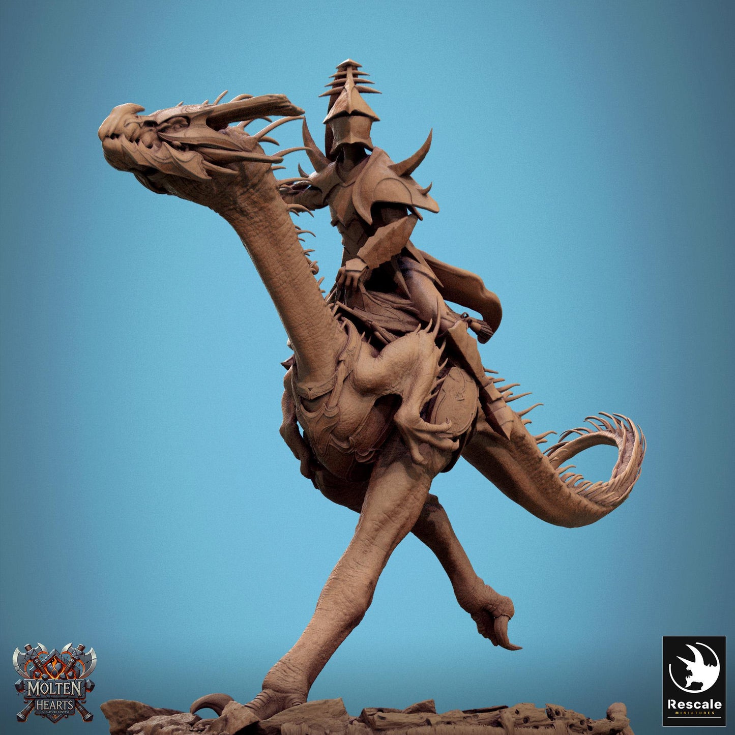 Avispyror Riders, Lord of the Print | Dungeons and Dragons | Pathfinder | Table Top RPG | 3D Printed Model