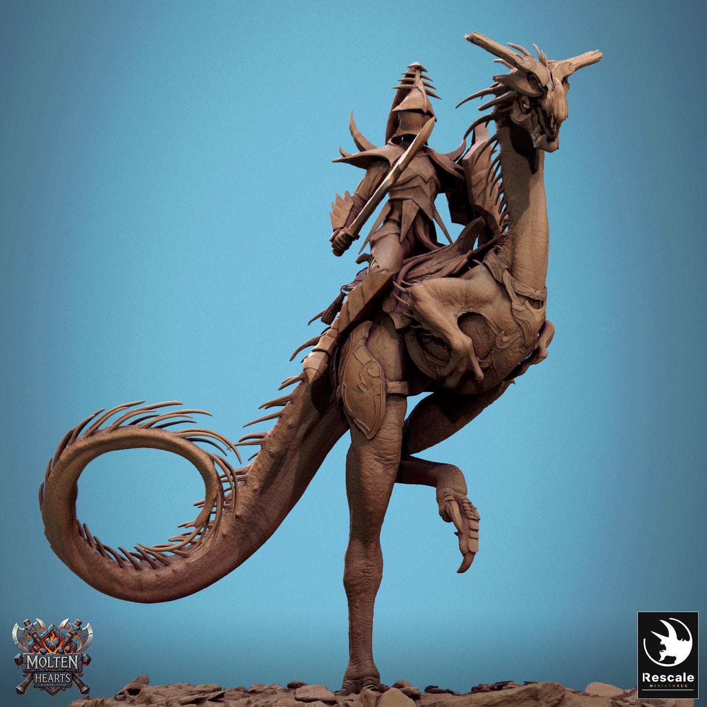 Avispyror Riders, Lord of the Print | Dungeons and Dragons | Pathfinder | Table Top RPG | 3D Printed Model