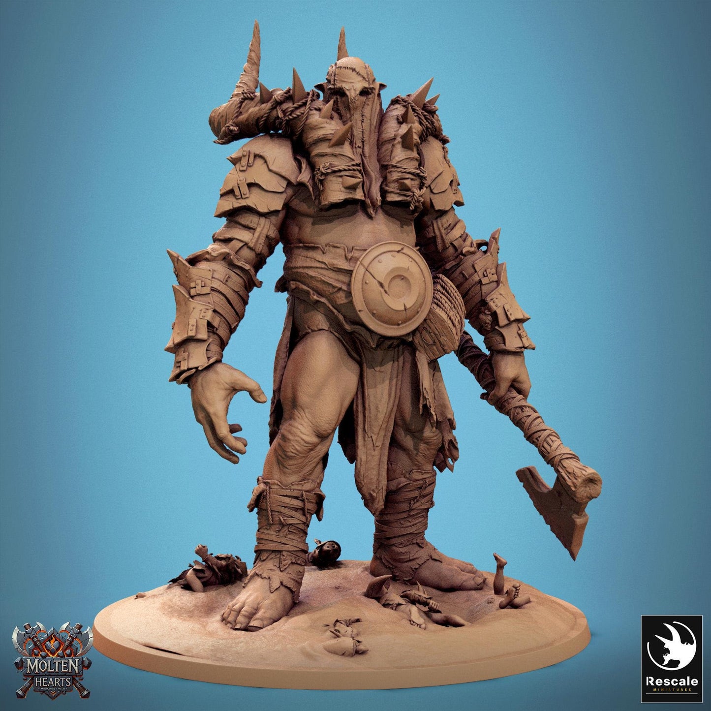 Giant Stone Breakers, Pack 1, Lord of the Print | Dungeons and Dragons | Pathfinder | Table Top RPG | 3D Printed Model