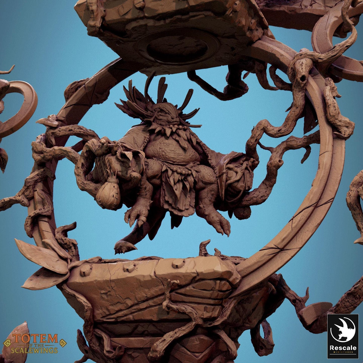 Ixakar, Lord of the Print | Dungeons and Dragons | Pathfinder | Table Top RPG | 3D Printed Model