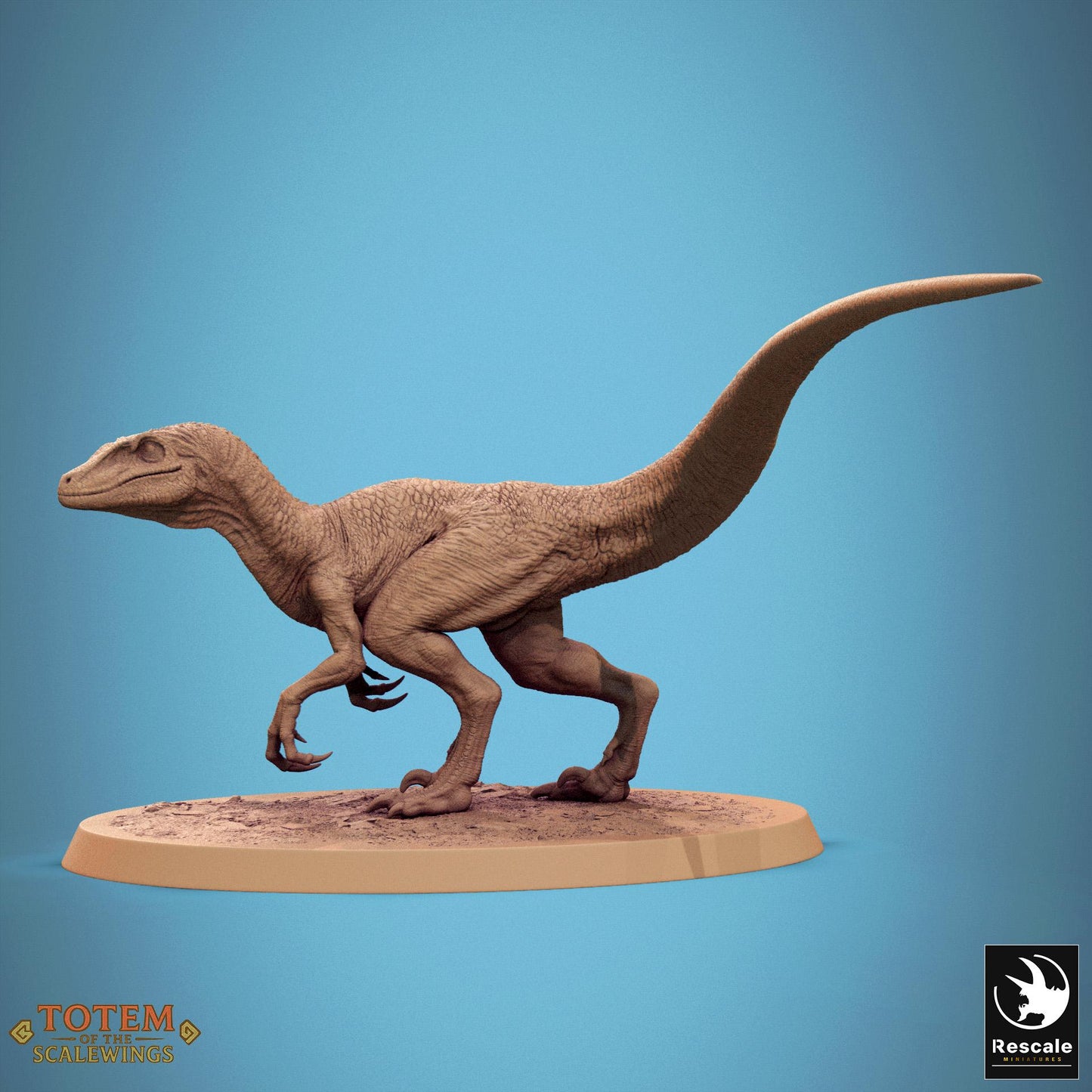 Wild Velociraptors, Lord of the Print | Dungeons and Dragons | Pathfinder | Table Top RPG | 3D Printed Model