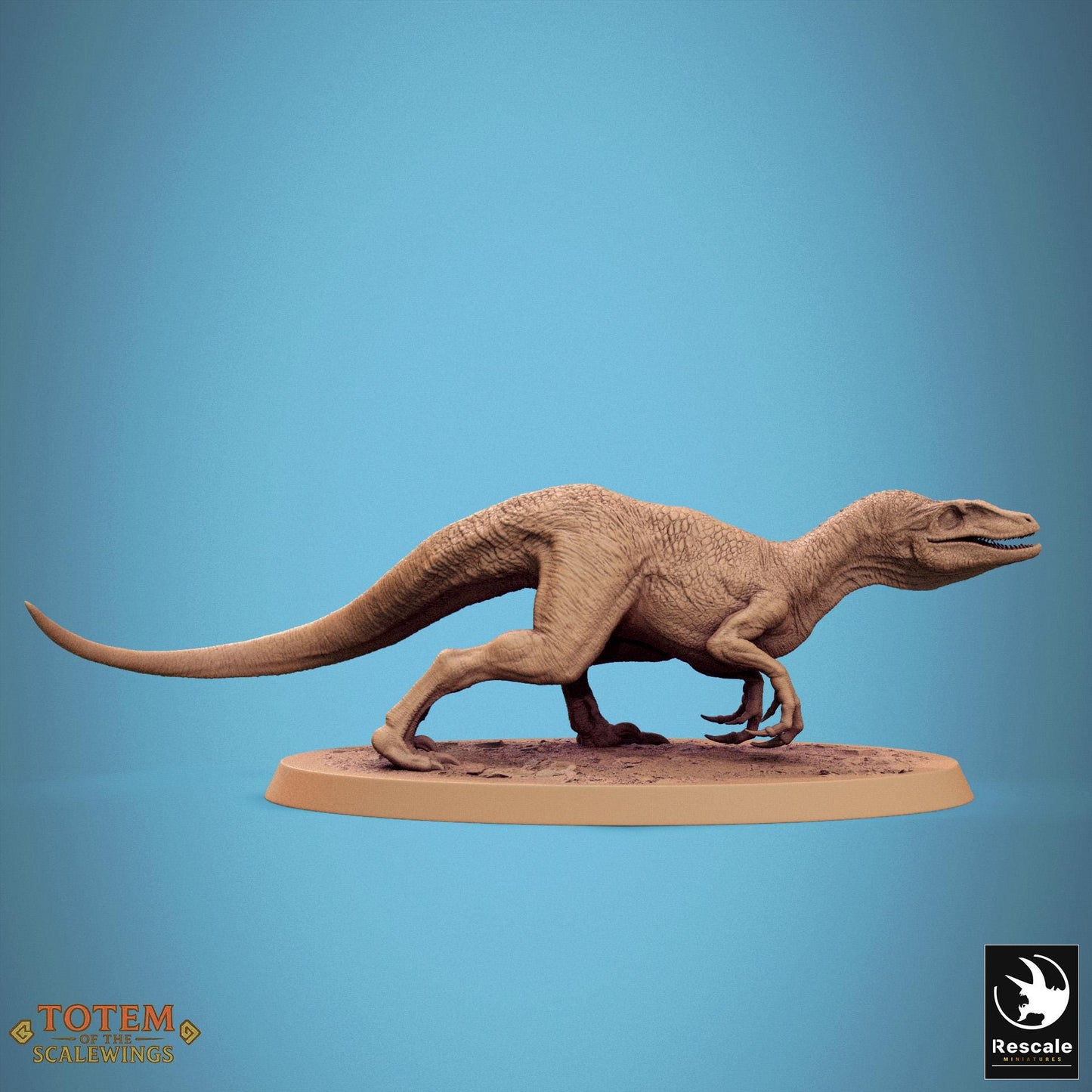 Wild Velociraptors, Lord of the Print | Dungeons and Dragons | Pathfinder | Table Top RPG | 3D Printed Model