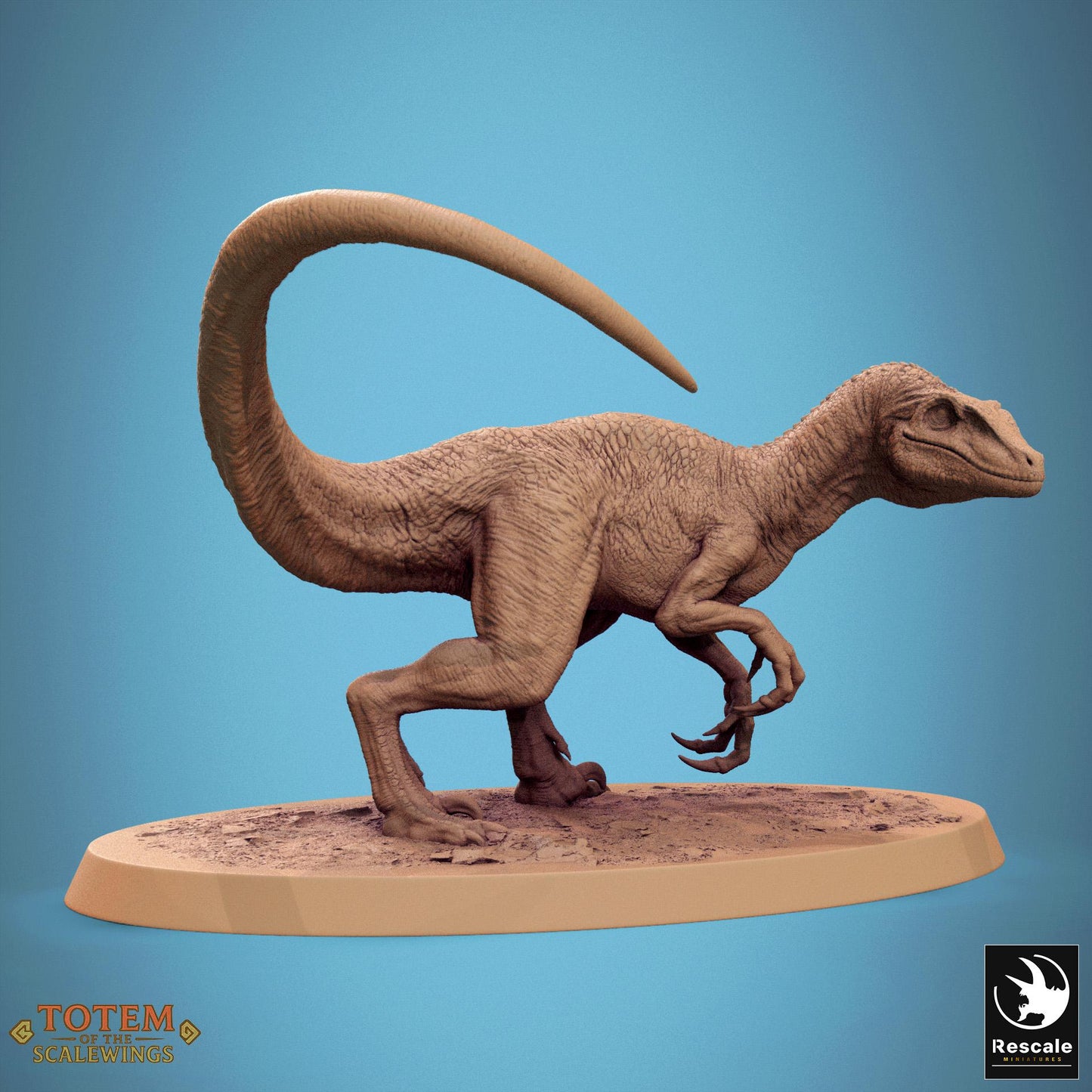 Wild Velociraptors, Lord of the Print | Dungeons and Dragons | Pathfinder | Table Top RPG | 3D Printed Model