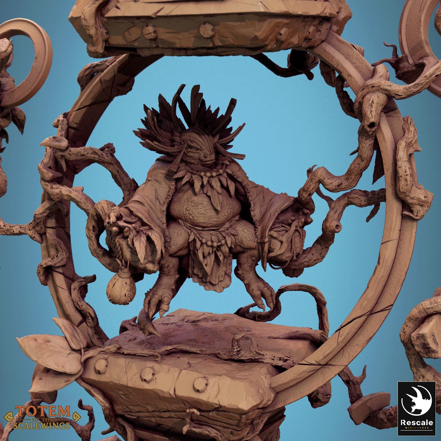 Ixakar, Lord of the Print | Dungeons and Dragons | Pathfinder | Table Top RPG | 3D Printed Model
