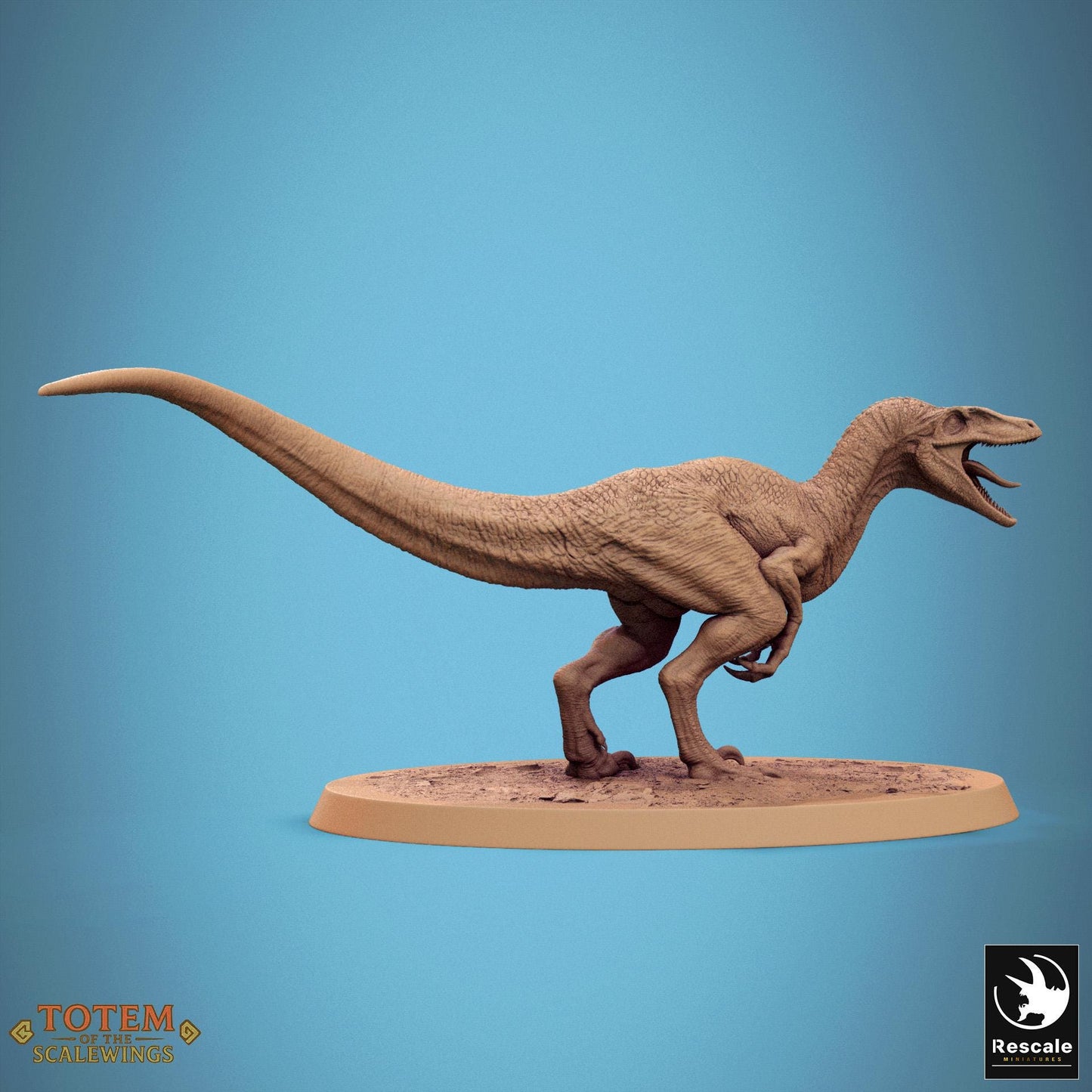 Wild Velociraptors, Lord of the Print | Dungeons and Dragons | Pathfinder | Table Top RPG | 3D Printed Model