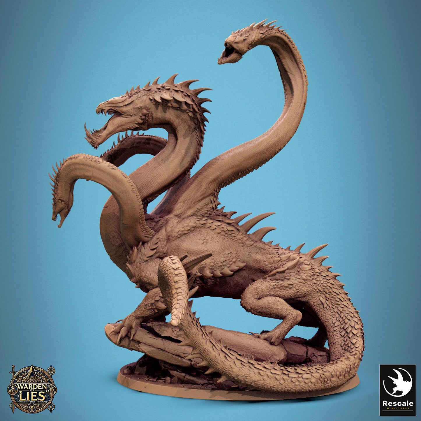 Nox Hydra, Rescale Miniatures | Dungeons and Dragons | Pathfinder | Table Top RPG | 3D Printed Model