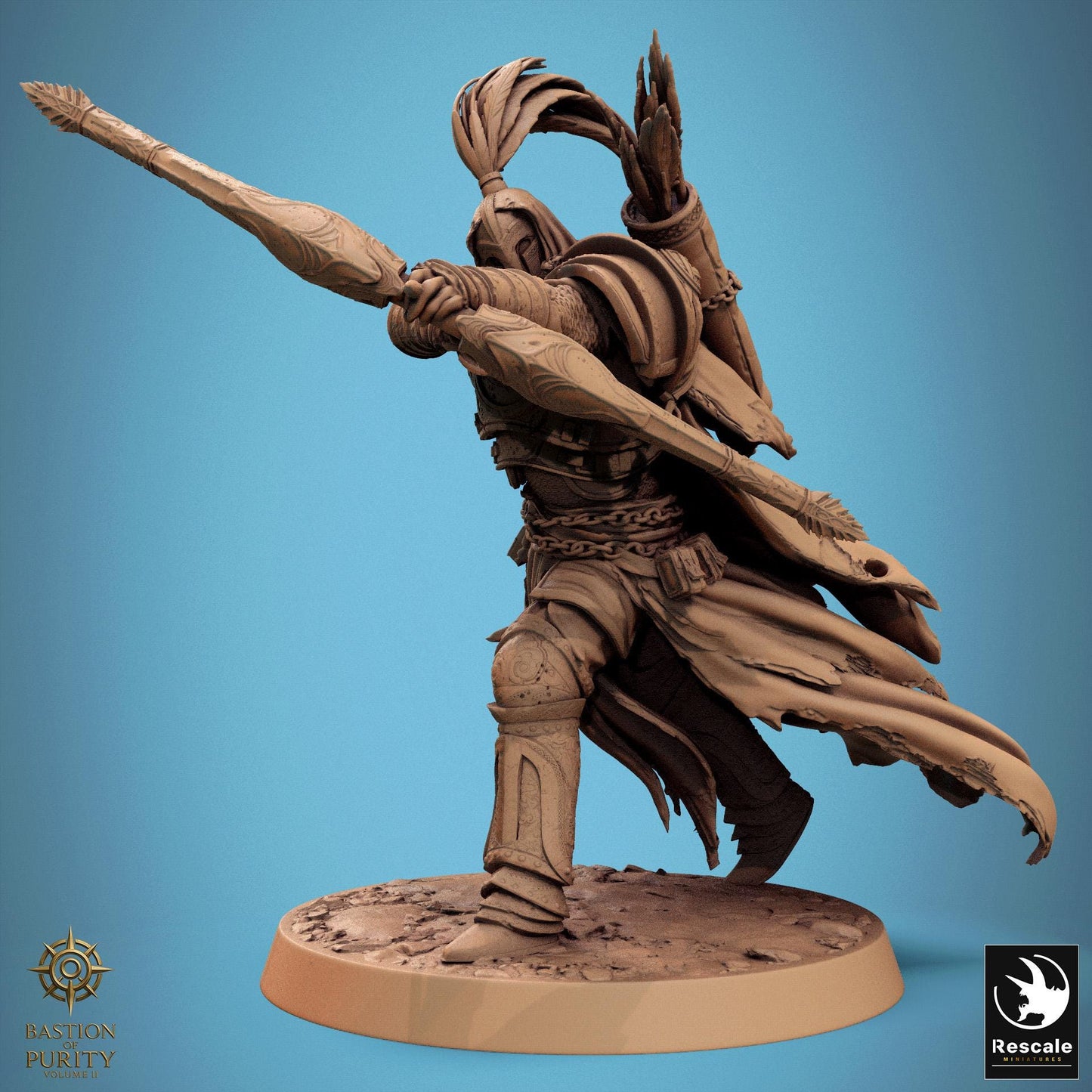 Silent Sentinals, Pack 1, Rescale Miniatures | Dungeons and Dragons | Pathfinder | Table Top RPG | 3D Printed Model