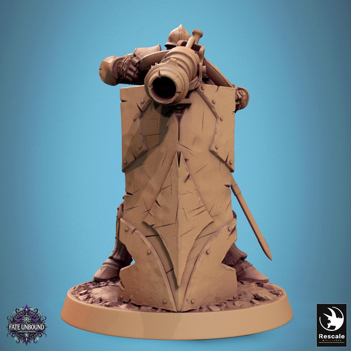Knights of Valor, Pack 2, Unchained, Lord of the Print | Dungeons and Dragons | Pathfinder | Table Top RPG | 3D Printed Model