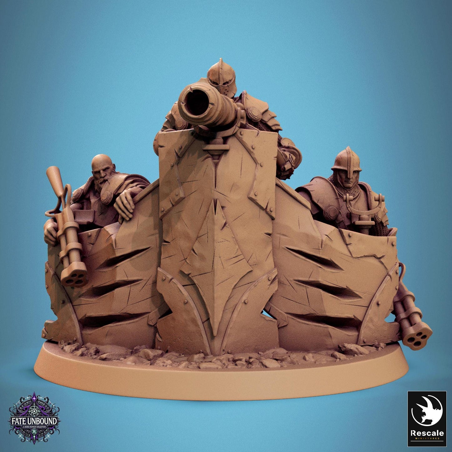 Knights of Valor, Pack 2, Unchained, Lord of the Print | Dungeons and Dragons | Pathfinder | Table Top RPG | 3D Printed Model