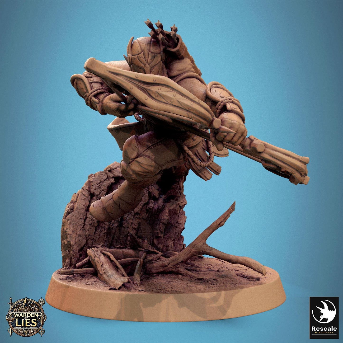 Moonlight Elves, Pack 2, Rescale Miniatures | Dungeons and Dragons | Pathfinder | Table Top RPG | 3D Printed Model