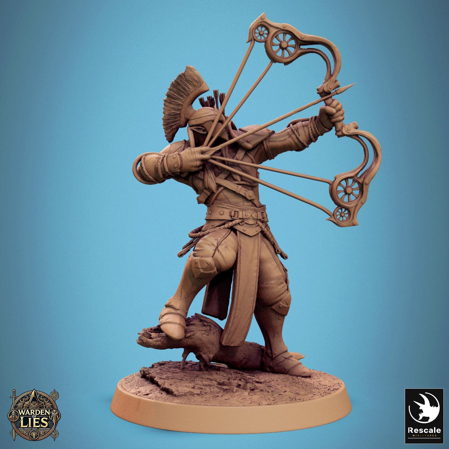 Moonlight Elves, Pack 3, Rescale Miniatures | Dungeons and Dragons | Pathfinder | Table Top RPG | 3D Printed Model