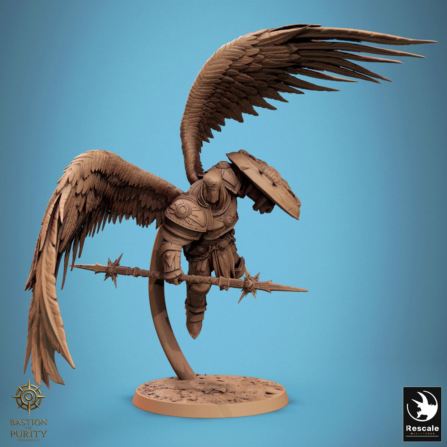 The Ascended Flying Legion, Pack 1, Rescale Miniatures | Dungeons and Dragons | Pathfinder | Table Top RPG | 3D Printed Model