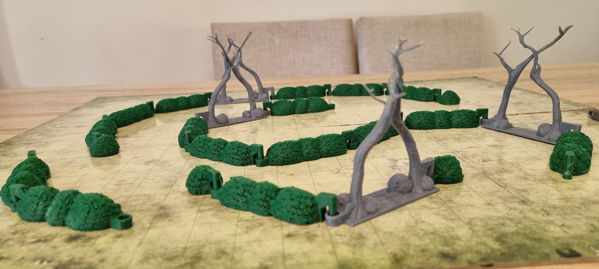 Modular Walls | Dungeons and Dragons | Pathfinder | Table Top RPG | 3D Printed Model