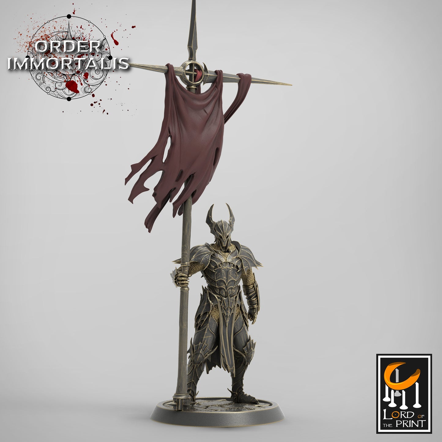 Blood knight Special Units, Order Immortalis, Lord of the Print | Dungeons and Dragons | Pathfinder | Table Top RPG | 3D Printed Model