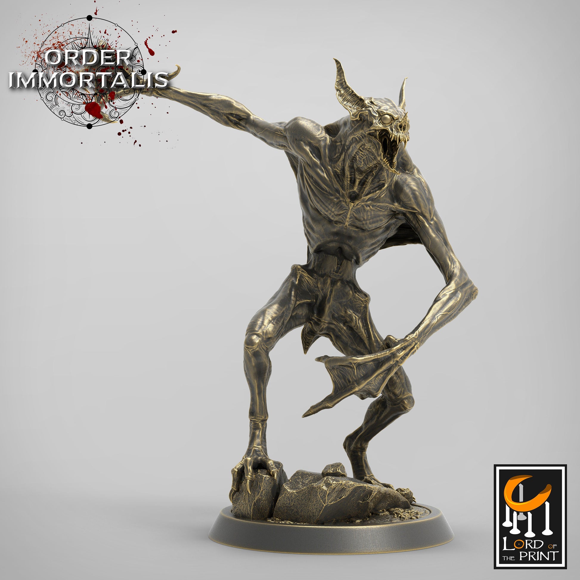 Imperfect Vampires, Order Immortalis, Lord of the Print | Dungeons and Dragons | Pathfinder | Table Top RPG | 3D Printed Model