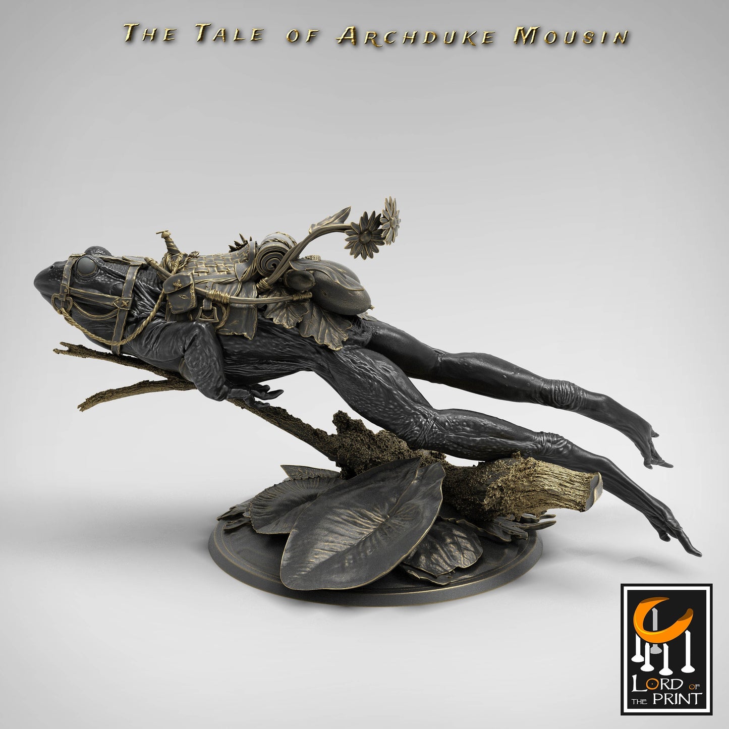 Mouse and Frog JUMP, The Tale of Archduke Mousin, Lord of the Print | Dungeons and Dragons | Pathfinder | Table Top RPG | 3D Printed Model