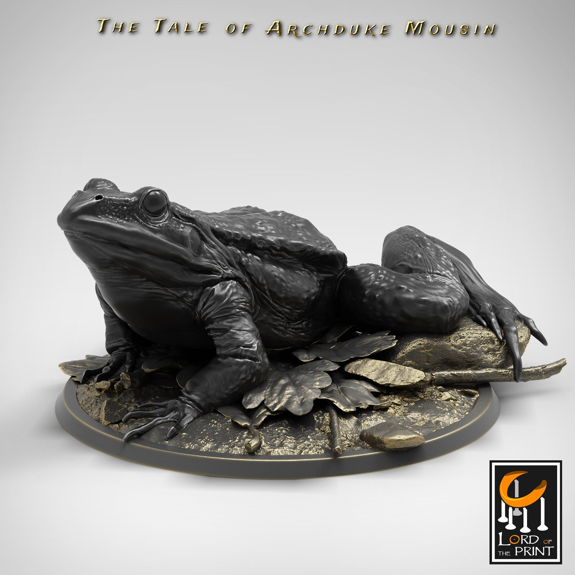 Mouse and Frog IDLE, The Tale of Archduke Mousin, Lord of the Print | Dungeons and Dragons | Pathfinder | Table Top RPG | 3D Printed Model