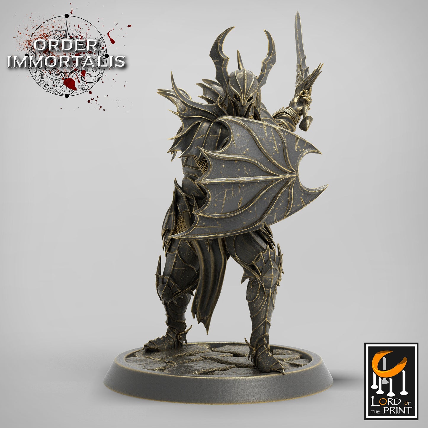 Blood knight Longsword Squadron | Aussie 3D Printed Miniatures and Terrain