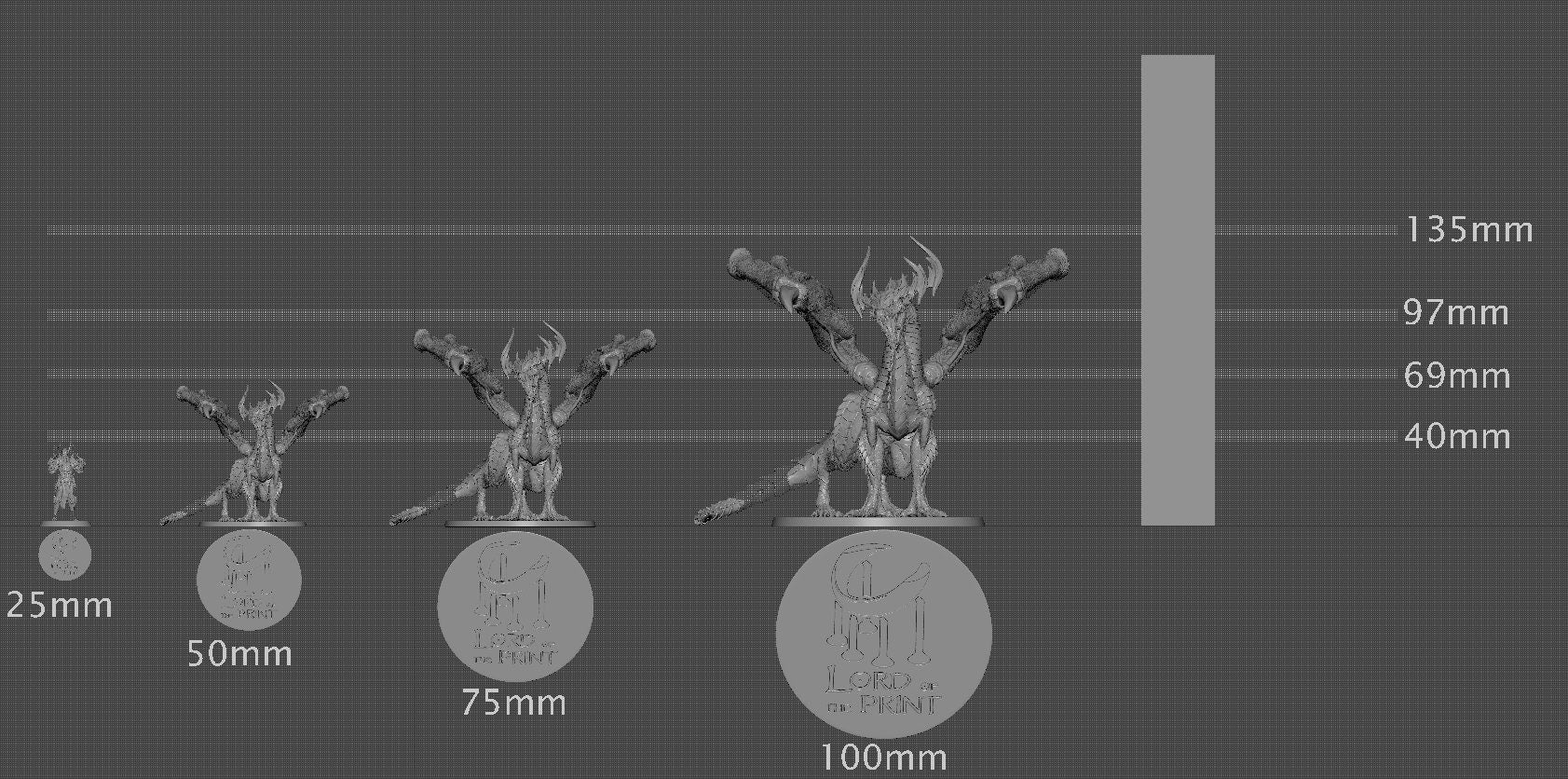 Forest Dragon, Green Dragon | Aussie 3D Printed Miniatures and Terrain