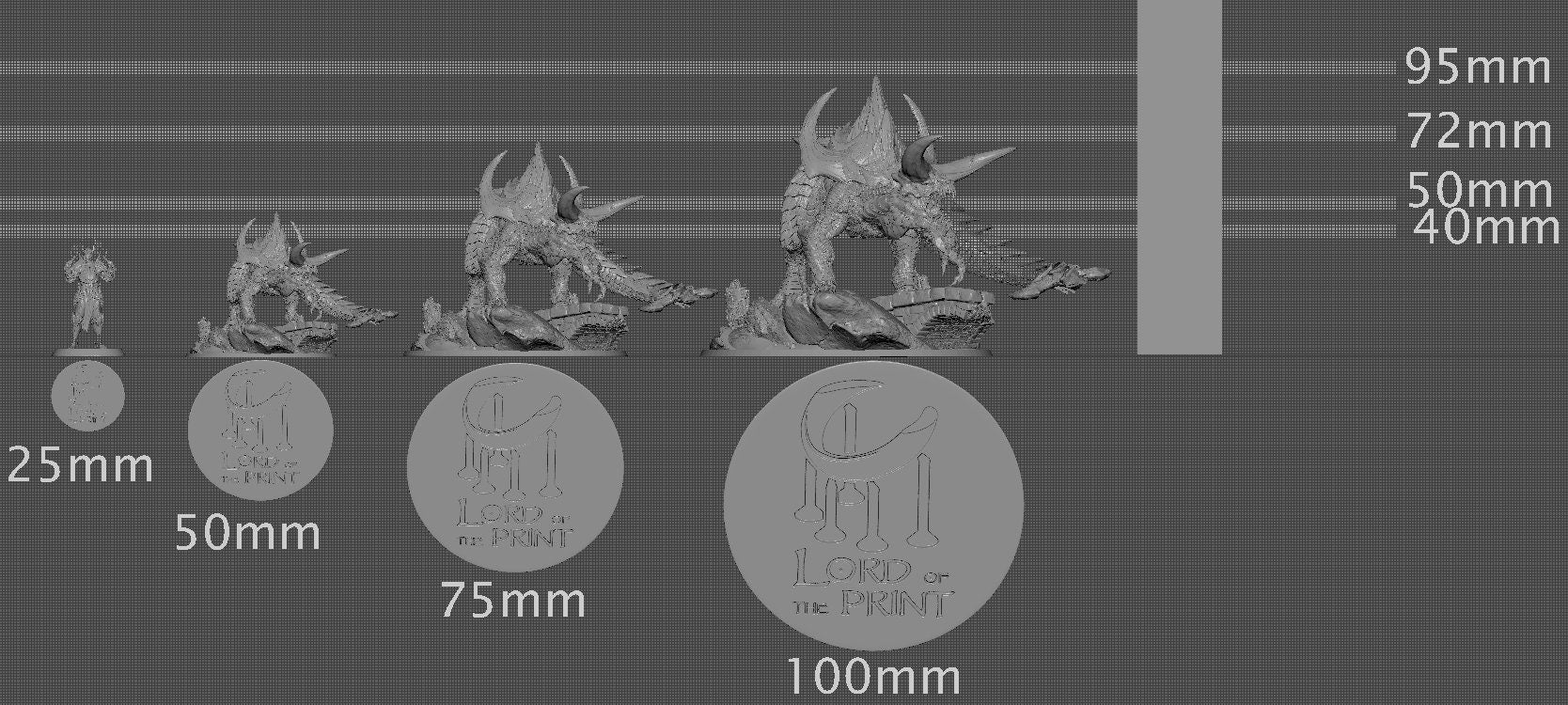 Tarrasque, The Almighty | Aussie 3D Printed Miniatures and Terrain