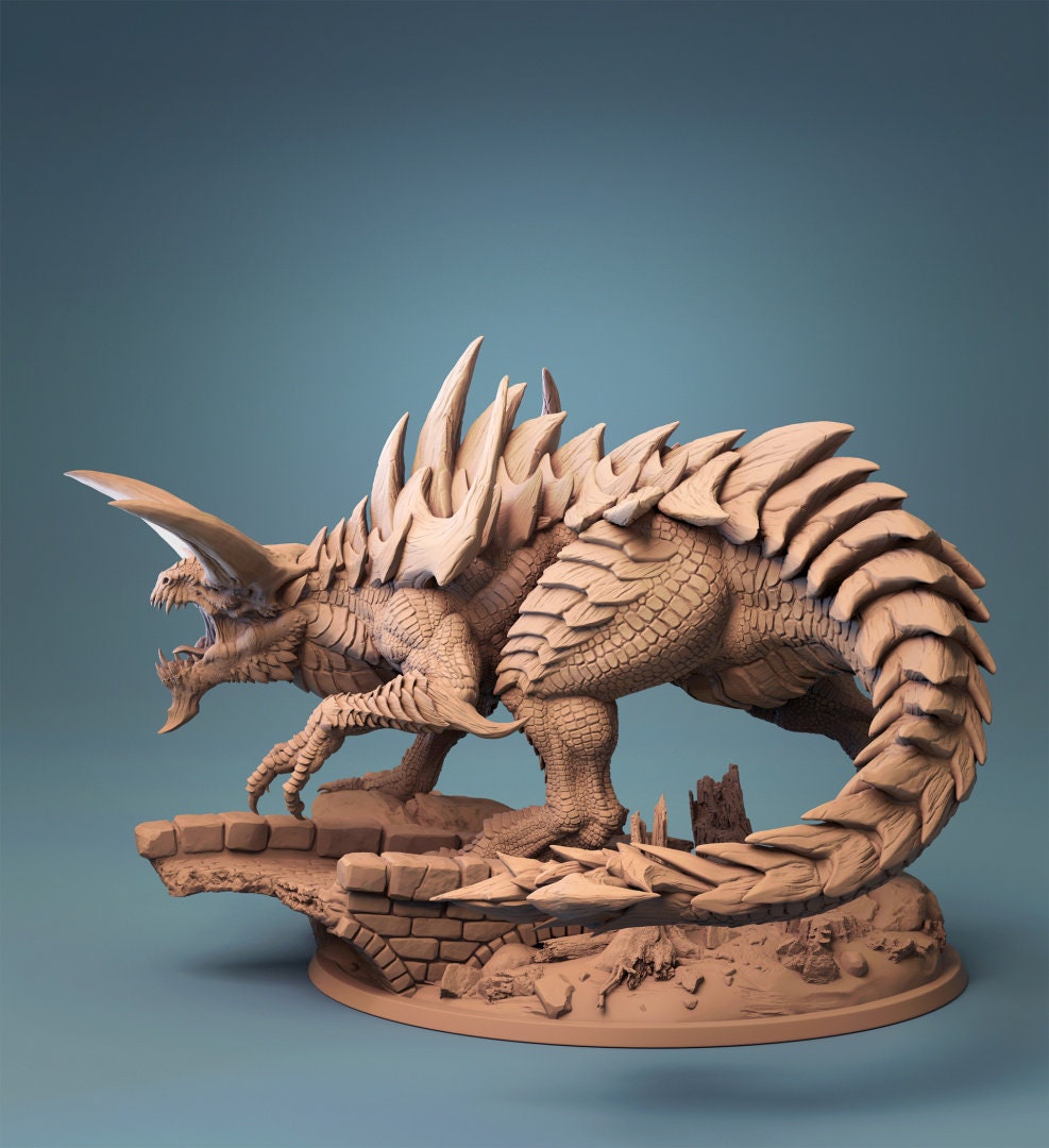 Tarrasque, The Almighty | Aussie 3D Printed Miniatures and Terrain