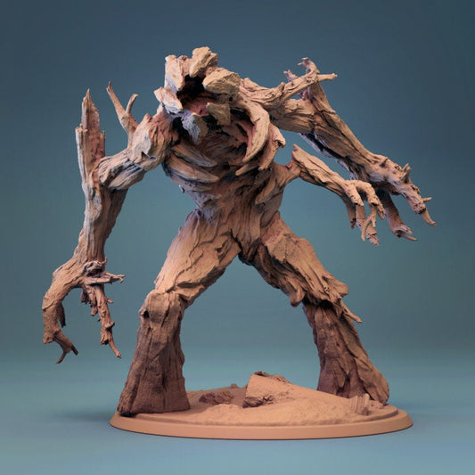 Treant Solider, Tree Man?, Lord of the Print | Dungeons and Dragons | Pathfinder | Table Top RPG | 3D Printed Model