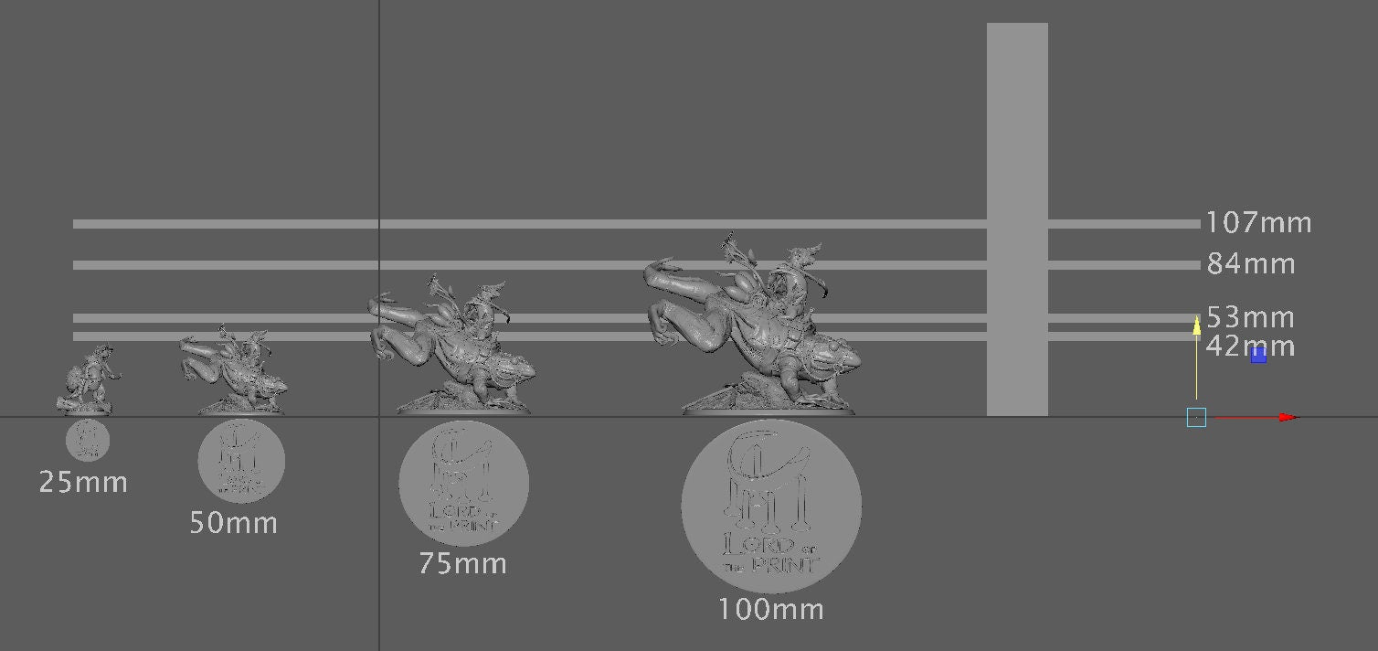 Mouse and Frog LAND, The Tale of Archduke Mousin, Lord of the Print | Dungeons and Dragons | Pathfinder | Table Top RPG | 3D Printed Model