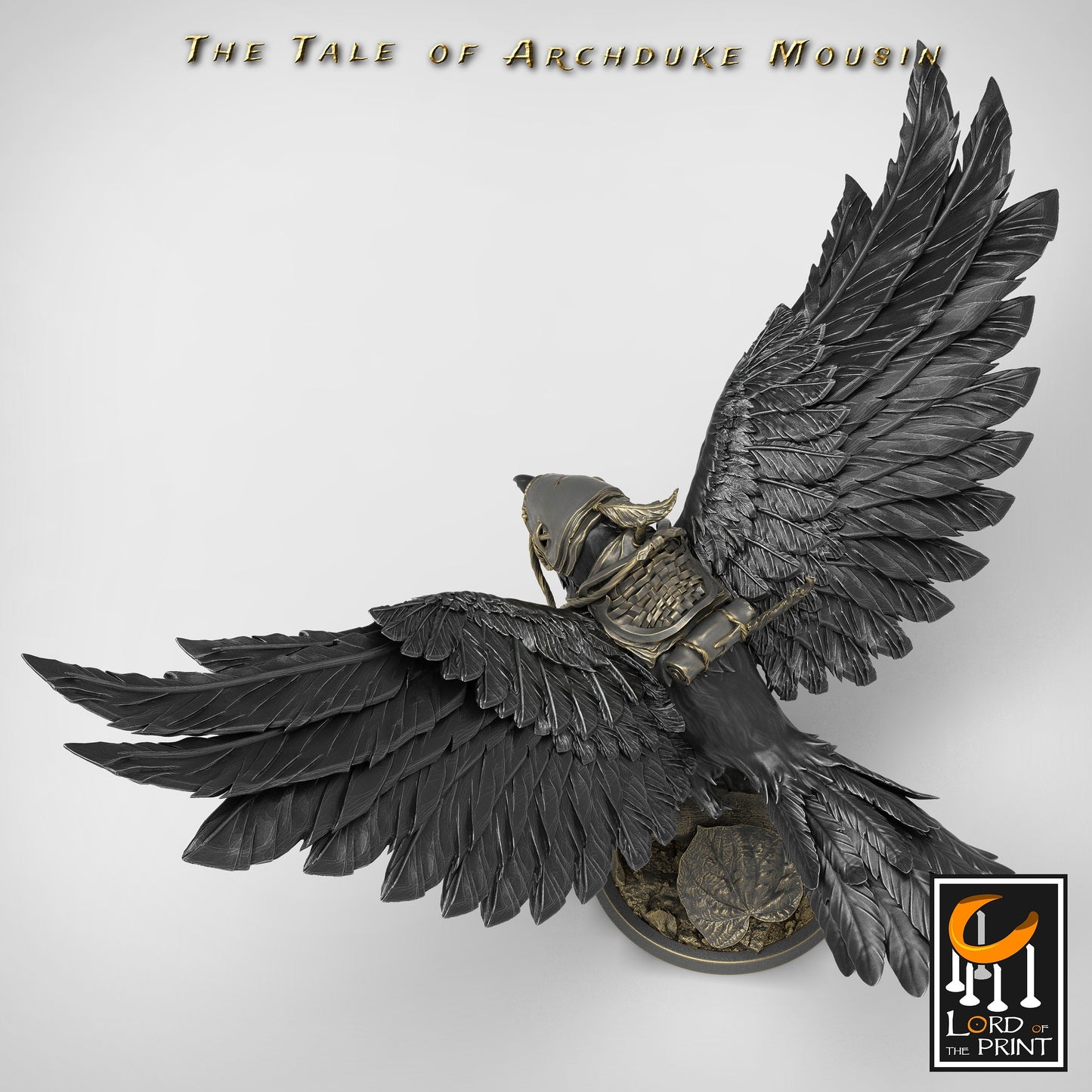 Mouse and Magpie TAKEOFF, Archduke Mousin, Lord of the Print | Dungeons and Dragons | Pathfinder | Table Top RPG | 3D Printed Model