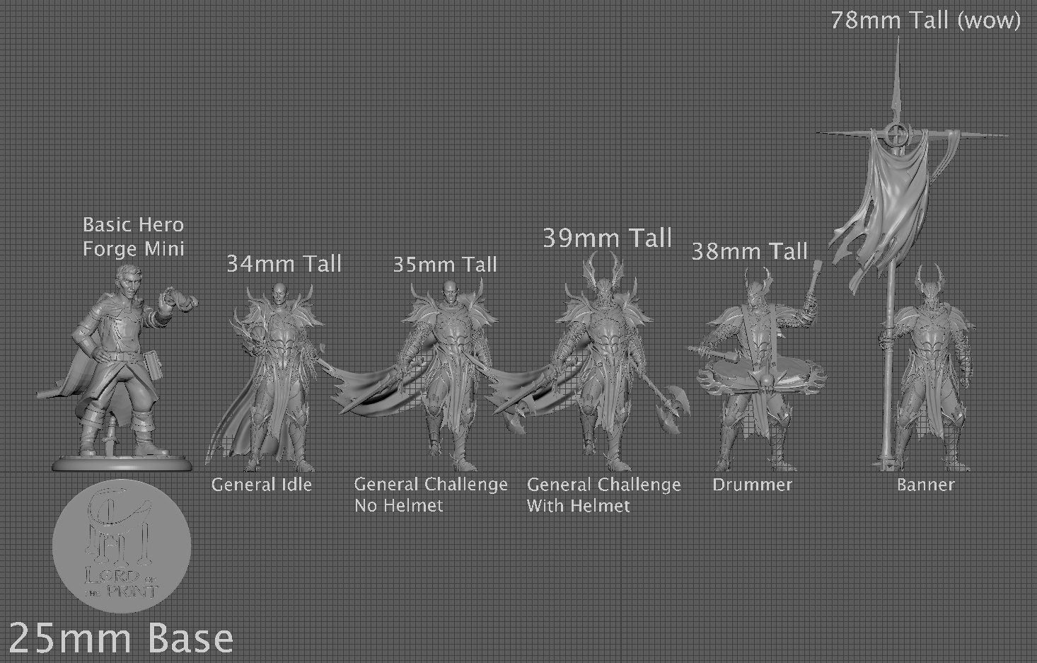 Blood knight Special Units | Aussie 3D Printed Miniatures and Terrain