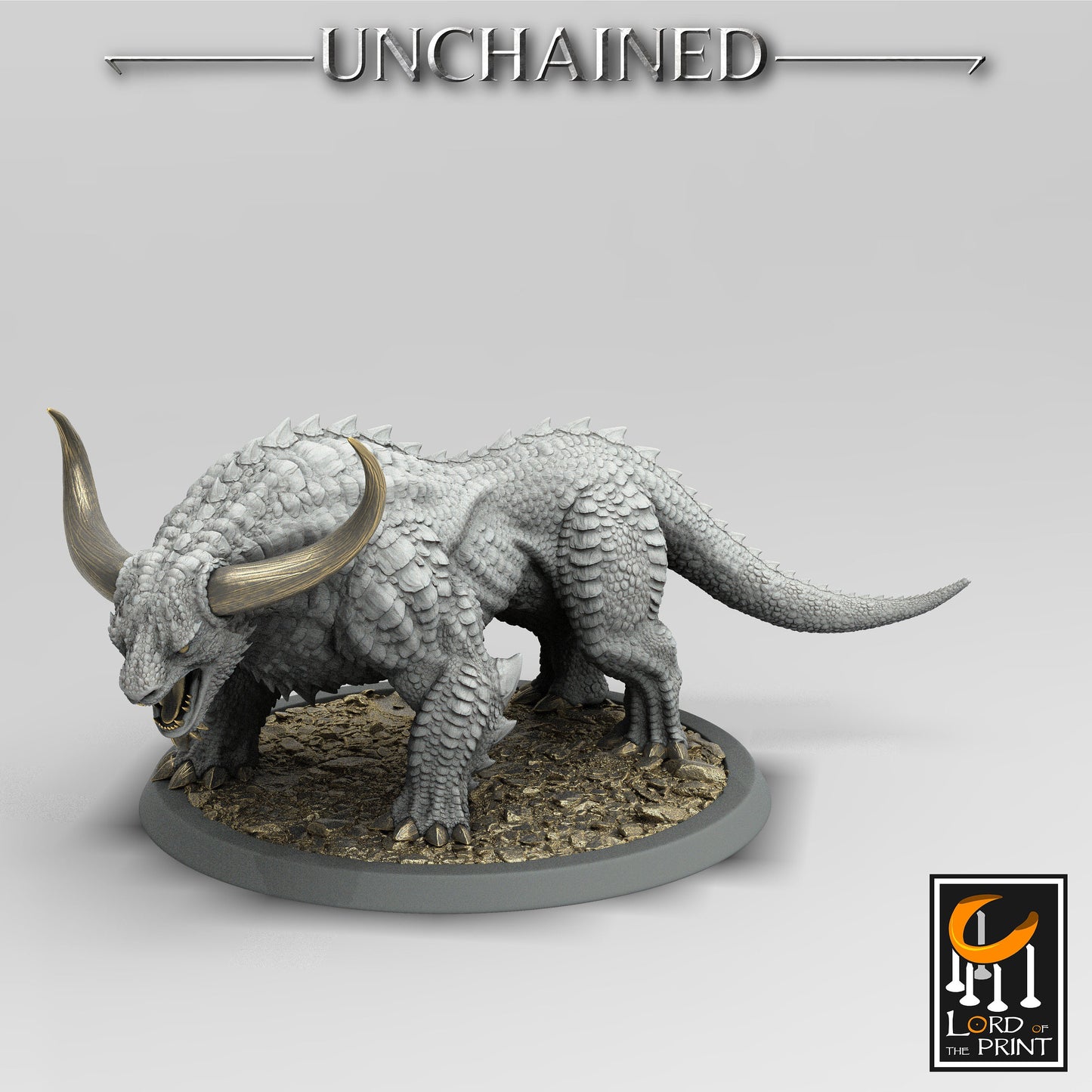 Araki Mounts, Unchained, Lord of the Print | Dungeons and Dragons | Pathfinder | Table Top RPG | 3D Printed Model