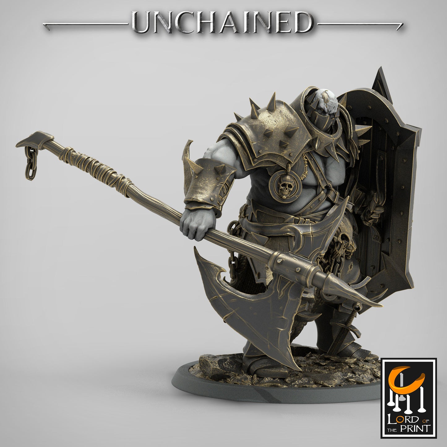 Large Heavy Soldiers, Unchained, Lord of the Print | Dungeons and Dragons | Pathfinder | Table Top RPG | 3D Printed Model