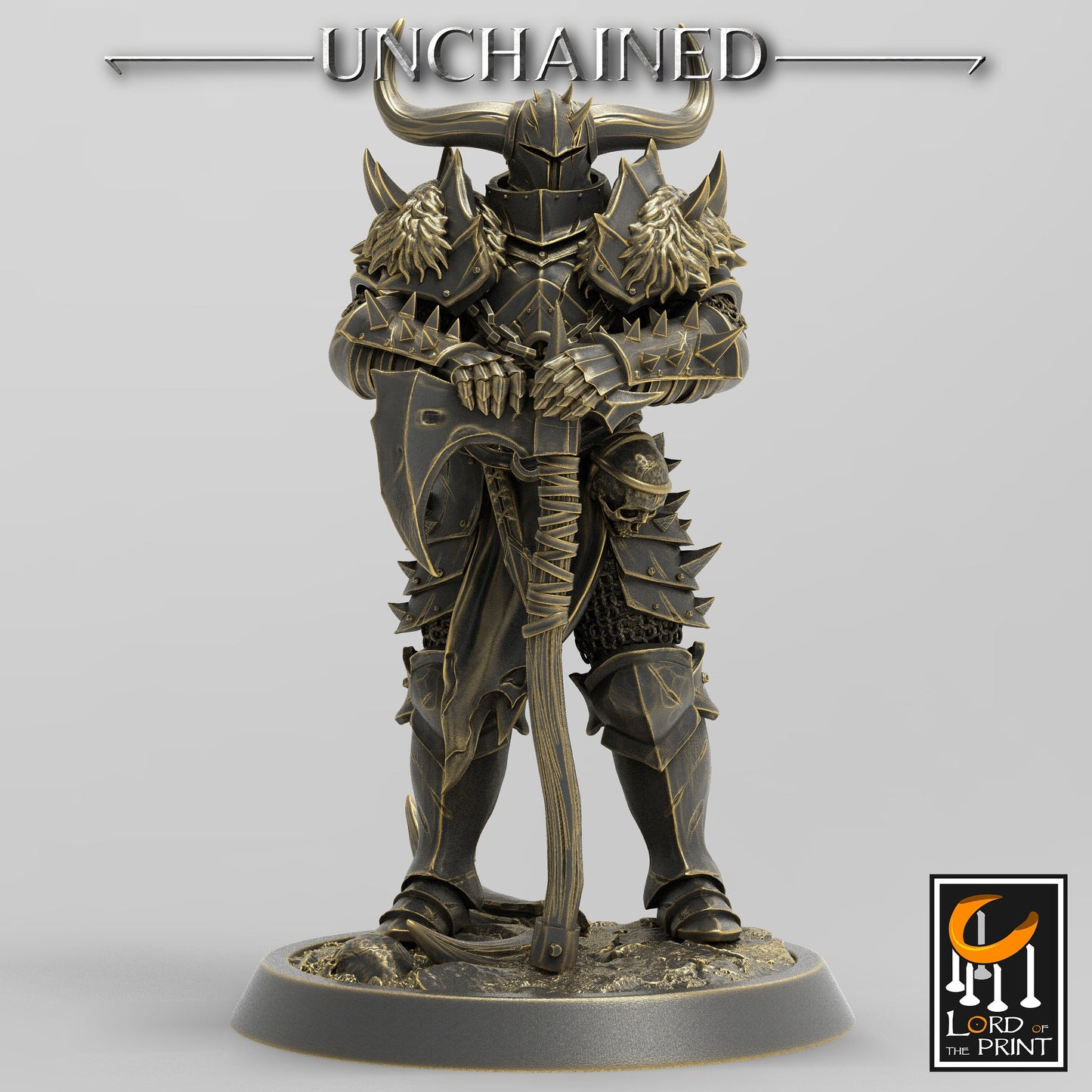 Greataxe Squadron, Unchained, Lord of the Print | Dungeons and Dragons | Pathfinder | Table Top RPG | 3D Printed Model