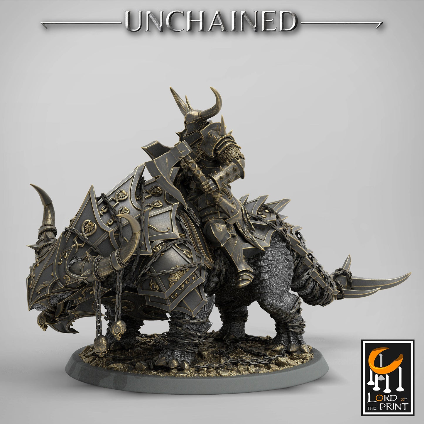 Araki Axe Soldiers, Unchained, Lord of the Print | Dungeons and Dragons | Pathfinder | Table Top RPG | 3D Printed Model